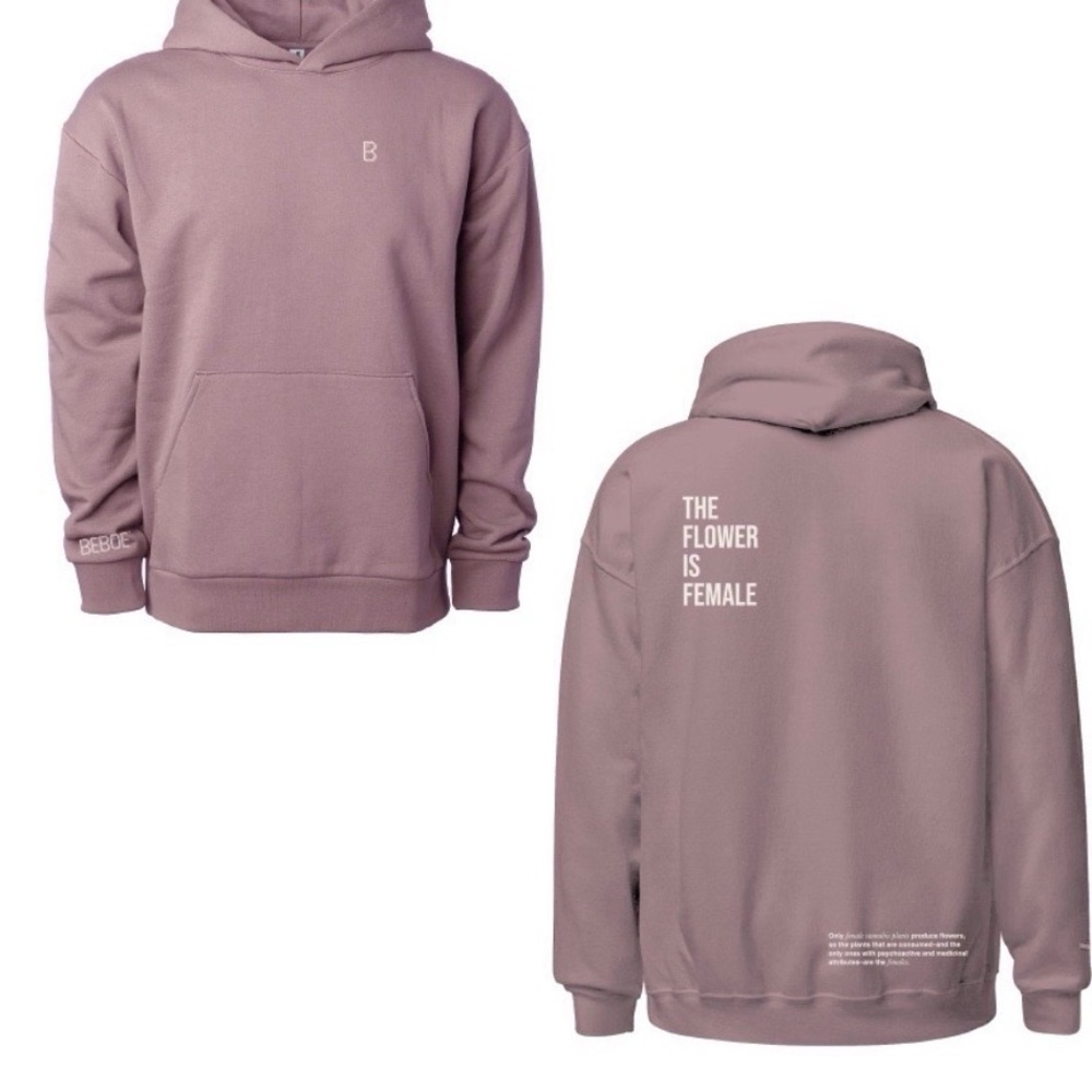 Women's Mauve Hoodie